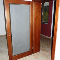  Drzwi wewnętrzne z drewna Tauari